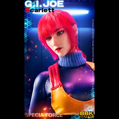 Скарлетт (G.I.Joe series) - Коллекционная ФИГУРКА 1/6 G.I.JOE Scarlett (BBK013) - BBK