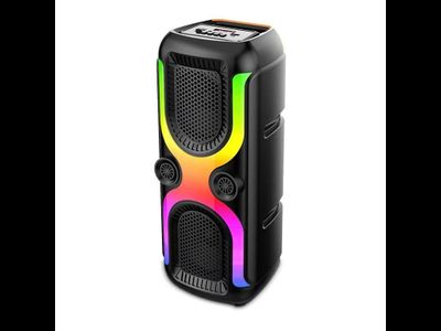 Колонка портативная беспроводная, акустическая система, Bluetooth, USB, AUX, MIC, Micro SD, FM 4263