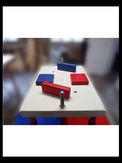 Стол для армрестлинга разборный с регулируемыми площадками AV127/80