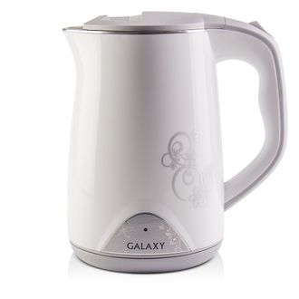 Чайник электрический с двойными стенками GALAXY GL 0301 белый