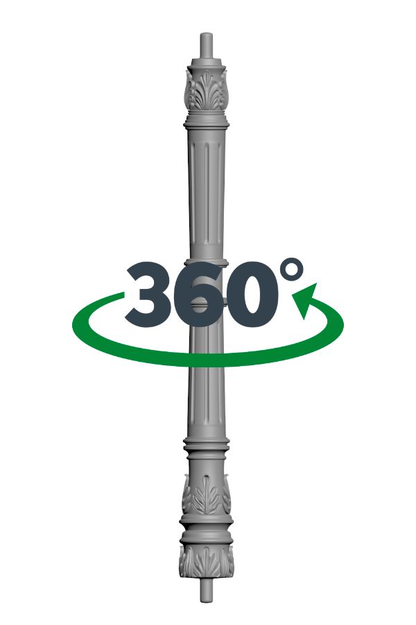 3Д модель SS-013 для лестницы