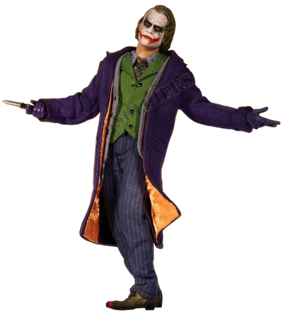 Джокер (Бэтмен, Тёмный рыцарь) - Коллекционная фигурка 1/12 scale The Joker, The Dark Knight Batman The Criminal (BH001) - Bullet Head