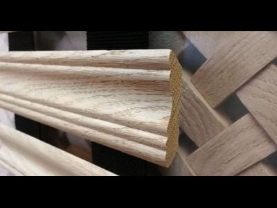 Плинтус асимметричный 50х13(35х40) из массива дуба