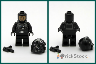 # 75008 Микро–«Имперский Бомбардировщик СИД» и Поле Астероидов / TIE Bomber & Asteroid Field (2013)