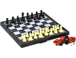 Шахматы + нарды + шашки магнитные 3 в 1 (поле 29 см)
