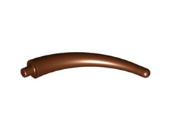 Dinosaur Tail End Section / Horn, Reddish Brown (40379 6372430)