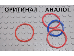 !АНАЛОГ! Rubber Belt Medium  Round Cross Section  - Approx. 3 x 3, Red (x37 / 4100396 / 4544143)