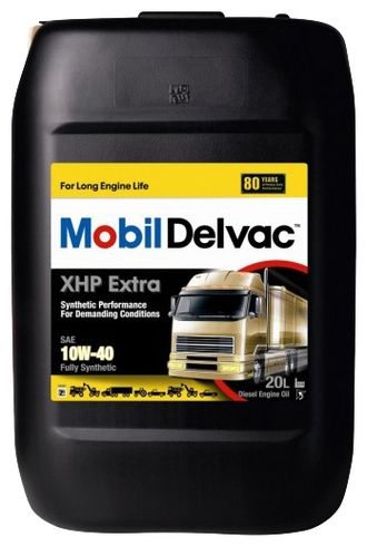 Mobil Delvac XHP Extra 10w40 мот.масло для дизелей 20л
