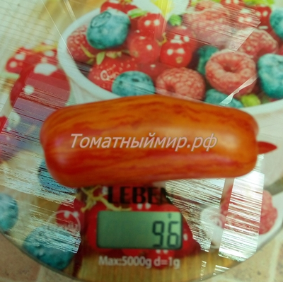 Томат Банан пестрый