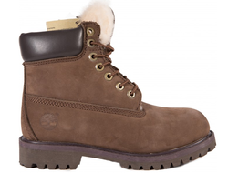 Timberland Классика Шоколадные/мех (36-46)