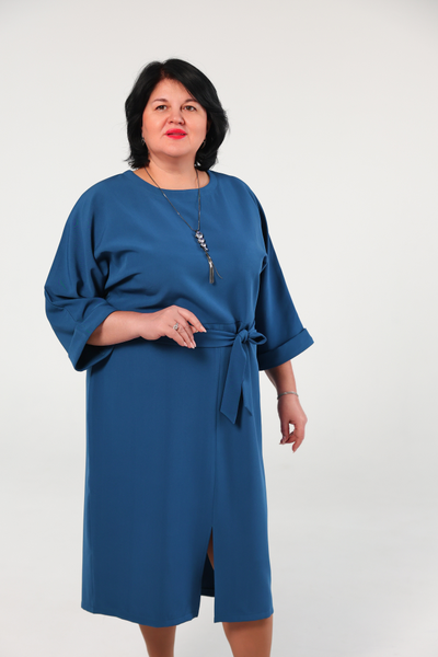 Платье 622-1125 синий