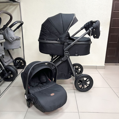 Детская коляска 3 в 1 Lovamama V9 Черный