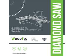Алмазная подрезная пила WoodTec Ø120 x 2,8-3,6 x 2,0 x 20 Z=12+12 H6