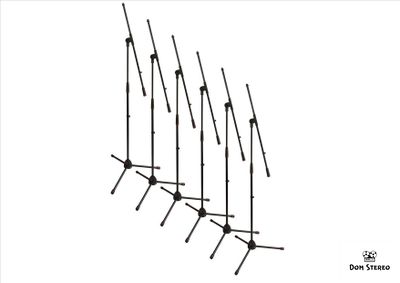 Фото Ultimate Support JS-MCFB6PK набор из 6 микрофонных стоек