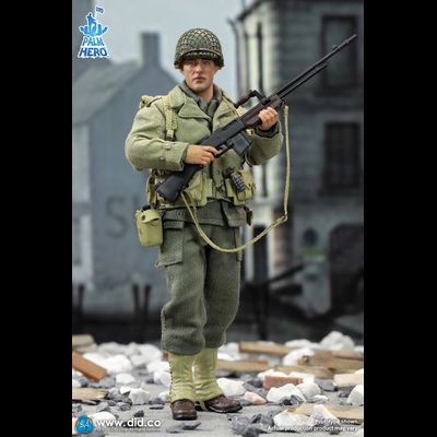 Рядовой Ричард Райбен ("Спасти рядового Райана") - КОЛЛЕКЦИОННАЯ ФИГУРКА 1/12 scale WWII US 2nd Ranger Battalion Series 4 – Private First Class Reiben (XA80012) - DID