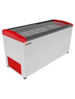 Ларь морозильный Frostor GELLAR FG 600 E красный