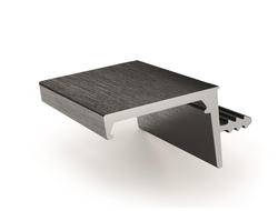 GOLA LED Профиль для верхней базы, под подсветку, врезная, для плиты 16 мм, Черный крац, L=...мм GA0817.VP540.BKBAN.CJ  ARISTO *