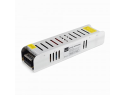APEYRON Блок питания для св/д лент (слим) 24V 100W IP20 4.2А алюм. сереб. 188x46x35мм 03-99