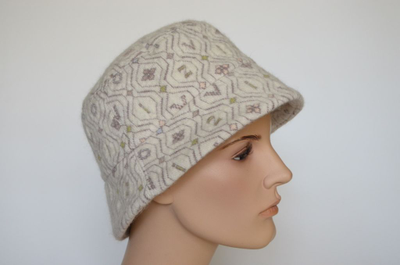 Шляпа Vizio 1031 P белая