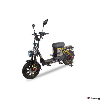 Электровелосипед Minako Titan 2.0 желтый