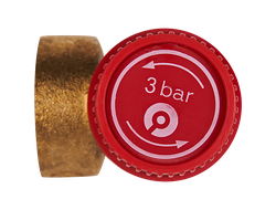 Клапан предохранительный ROMMER 1/2x 3/4х 1/4 для отопления 3 бар с выходом под манометр (Арт. RVS-0