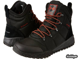 COLUMBIA OMNI HEAT THERMO BLACK-RED (35-45)