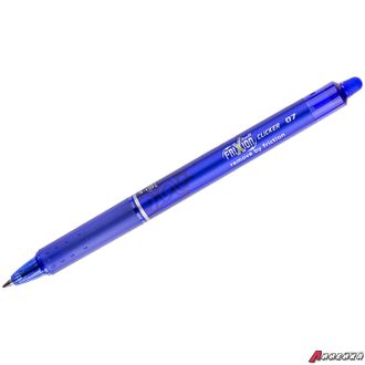 Ручка гелевая автоматическая стираемая Pilot &quot;Frixion&quot; синяя, 0,7мм, грип. 181149