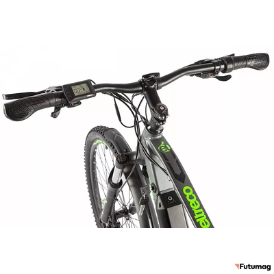 Велогибрид Eltreco Ultra MAX чёрно-синий