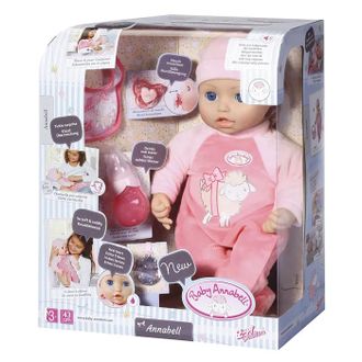Zapf Creation AG Кукла Baby Anabelle многофункциональная, 702-628