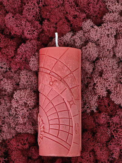 Свеча зодиакальная "Овен" стихия огонь