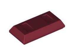 Minifigure, Utensil Ingot 1 x 2, Dark Red (99563 6448315)
