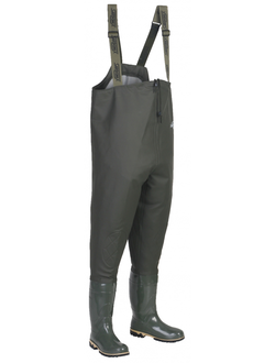 Полукомбинезон ПВХ (SARDONIX), рыбацкий оливковый