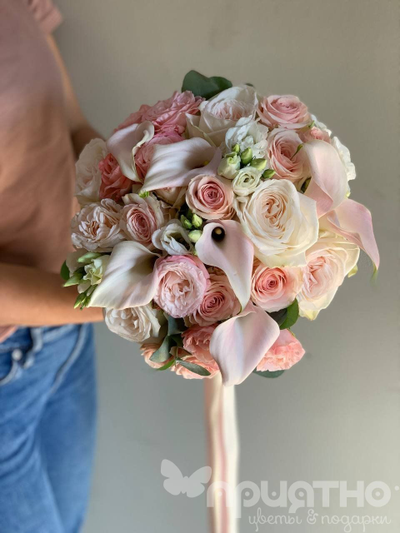 Букет невесты & Бутоньерка № 1320