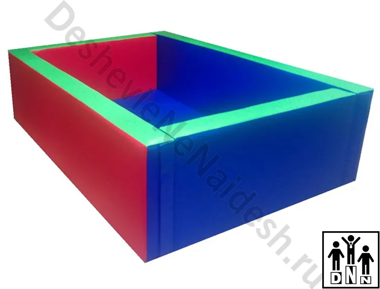Сухой бассейн прямоугольный