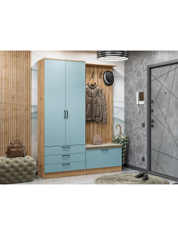 Стиль-03 Grey-green In 2S/Дуб Вотан