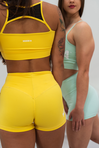 Топ LIGHT-SUPPORT SPORTS BRA GYM HERO 579 Желтый