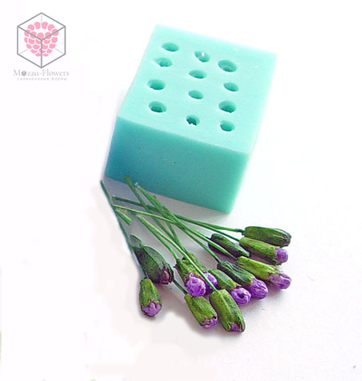 "Бутоны медуницы" силиконовый молд