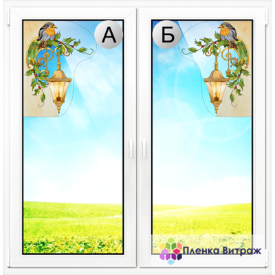 ВИТРАЖНАЯ ПЛЕНКА Y-12