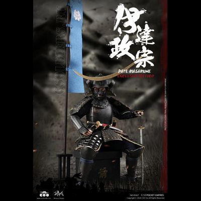 Самурай Датэ Масамунэ (Эксклюзивная версия) - Коллекционная фигурка 1/12 PALM EMPIRES - DATE MASAMUNE (EXCLUSIVE EDITION) (PE007) - COOMODEL