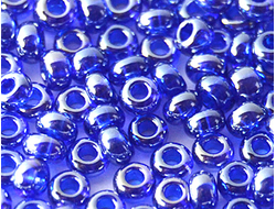 БИСЕР PRECIOSA 10/0 - 50г - 36100 ПРОЗРАЧНЫЙ БЛЕСТЯЩИЙ СИНИЙ