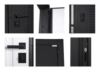 Стальная дверь   Агат. Заказная модель.