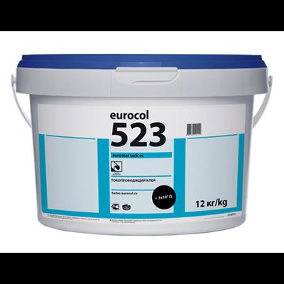 523 Eurostar Tack EC Forbo Eurocol 12 кг токопроводящий клей Форбо Евростар Так ЕС 523