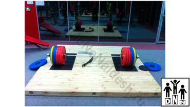 помост тяжелоатлетический тренировочный