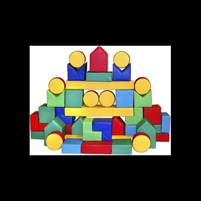 Набор мягких модулей «Строитель» (40 единиц)