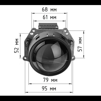 Светодиодные билед линзы для Volvo FH13 (2008-2012) Truck Trailer 24 вольта