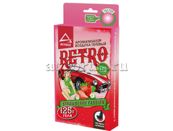 Ароматизатор под сиденье, гелевый Retro Strawberry Passion 125г ARNEZI A1509178