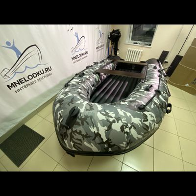 Моторная лодка Хантер 380 ПРО КМФ НДНД