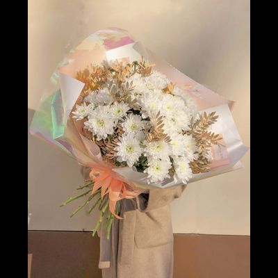 Монобукет «персиковый сад»