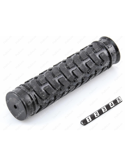 Чехол рукоятки 21*124, полиуретановый велосипеда Полиуретан 33-15-140 (PU54/K65/черный)