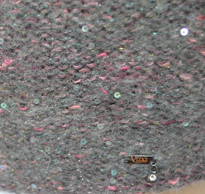 Женский меланжевый берет Vizio Италия зима 2022 фото